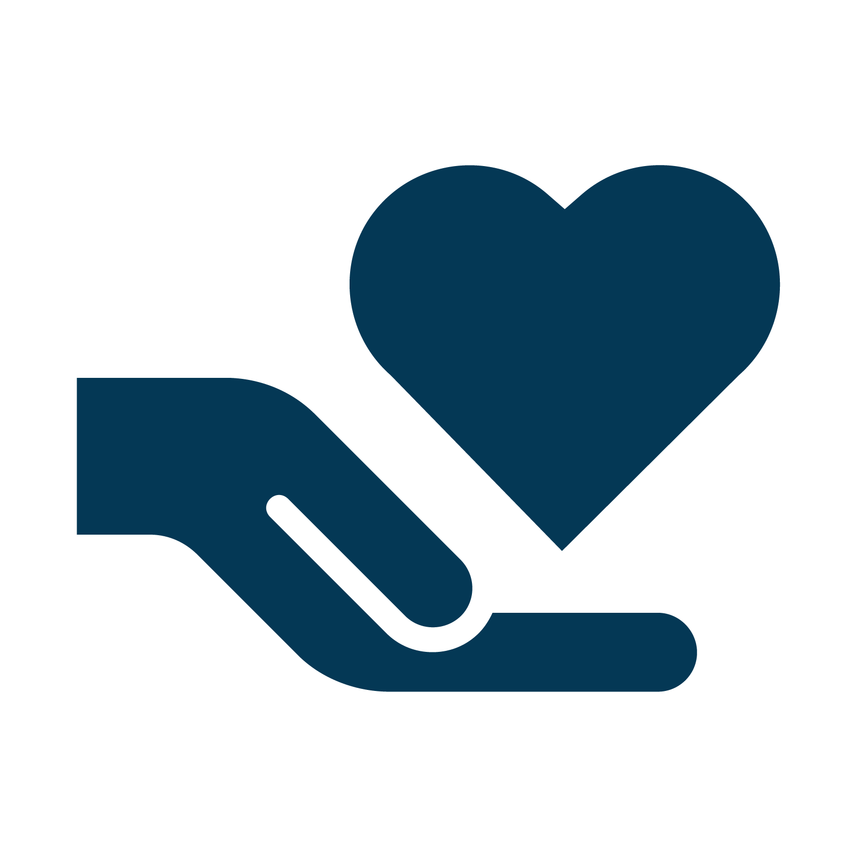 Heart in Hand Icon